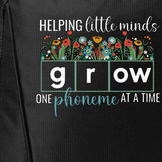 Helping Little Minds Grow One Phoneme At A Time Teacher City Backpack