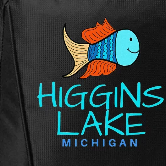 Higgins Lake Michigan , Boaters And Anglers MI City Backpack