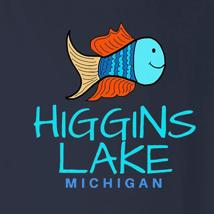 Higgins Lake Michigan , Boaters And Anglers MI Toddler Long Sleeve Shirt