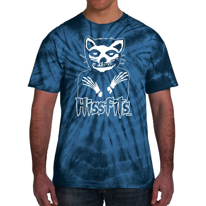 Hissfits Love Music Cute Kittens Rock Band Tie-Dye T-Shirt