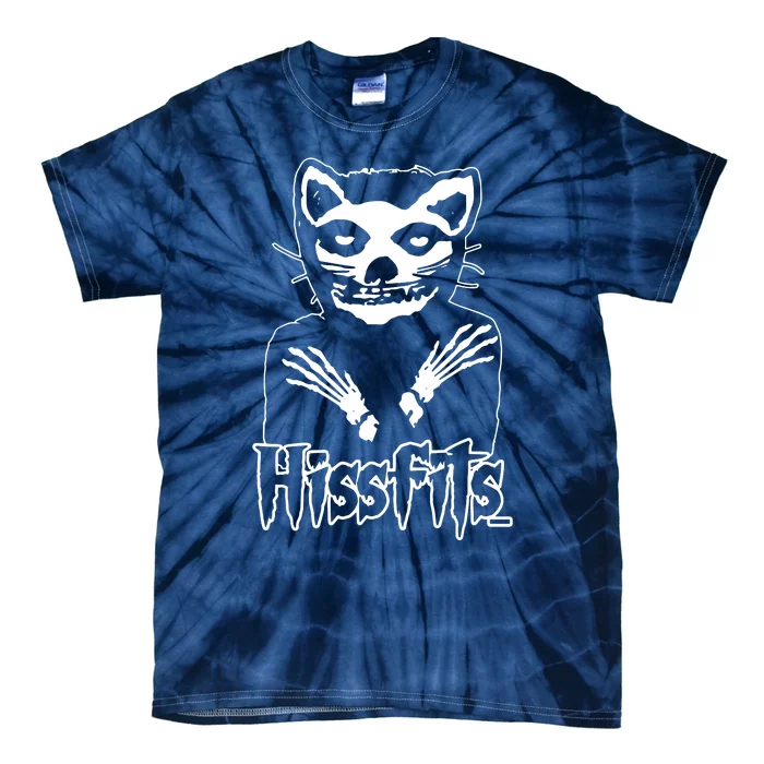 Hissfits Love Music Cute Kittens Rock Band Tie-Dye T-Shirt