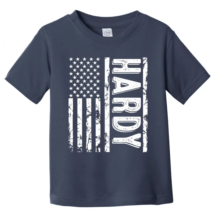 Hardy Last Name Funny Surname Team Hardy Family Reunion Toddler T-Shirt