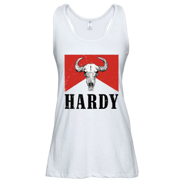 H.A.R.D.Y Last Name H.A.R.D.Y Family Western Style Ladies Essential Flowy Tank