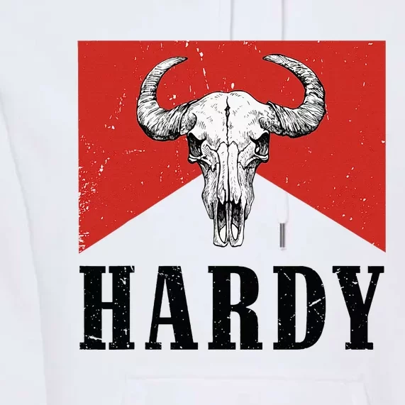 H.A.R.D.Y Last Name H.A.R.D.Y Family Western Style Premium Hoodie