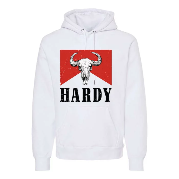 H.A.R.D.Y Last Name H.A.R.D.Y Family Western Style Premium Hoodie