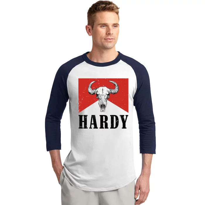 H.A.R.D.Y Last Name Family Western Style Baseball Sleeve Shirt