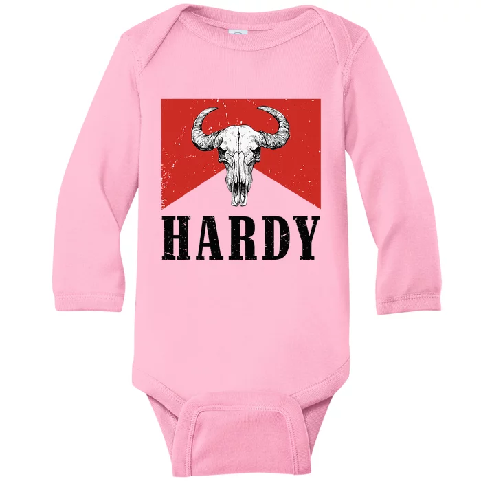 H.A.R.D.Y Last Name Family Western Style Baby Long Sleeve Bodysuit