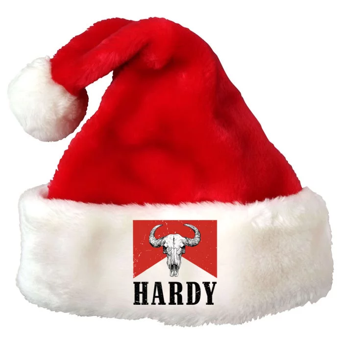 H.A.R.D.Y Last Name Family Western Style Premium Christmas Santa Hat