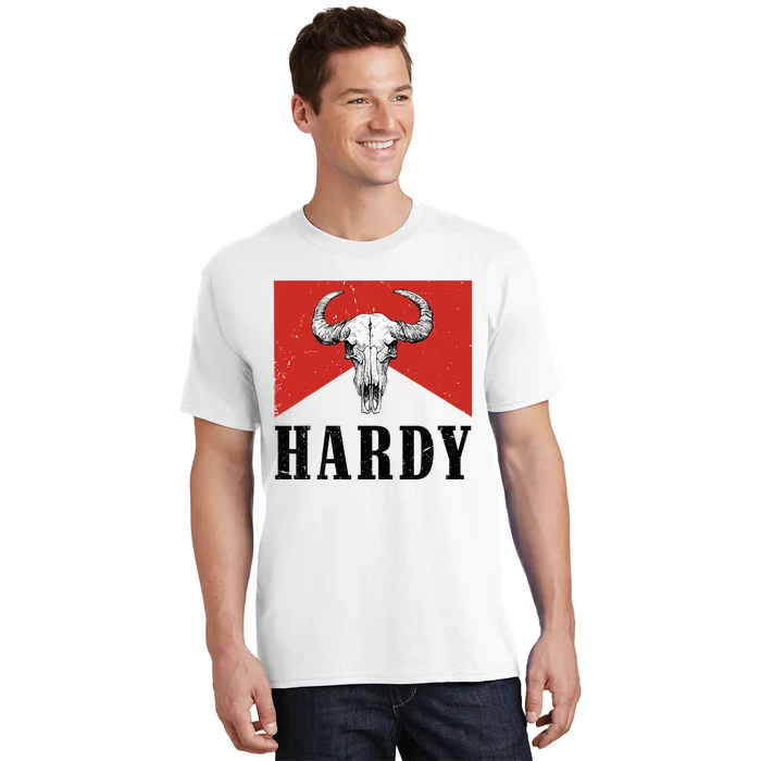 H.A.R.D.Y Last Name Family Western Style T-Shirt