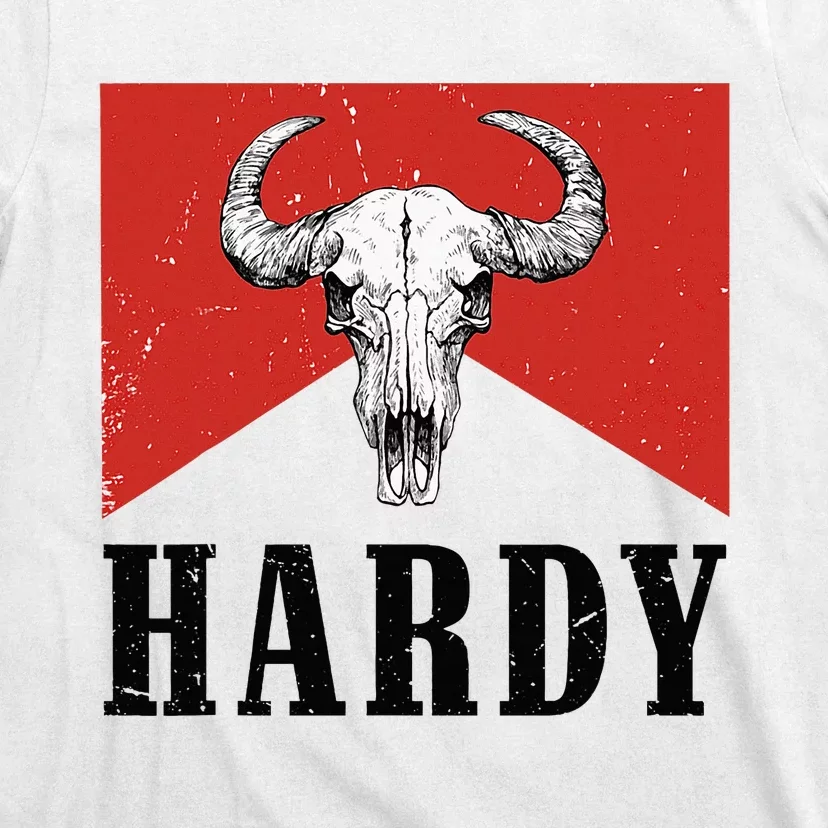 H.A.R.D.Y Last Name Family Western Style T-Shirt