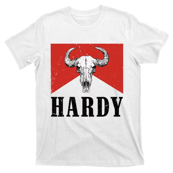 H.A.R.D.Y Last Name Family Western Style T-Shirt