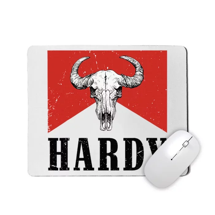 H.A.R.D.Y Last Name Family Western Style Mousepad