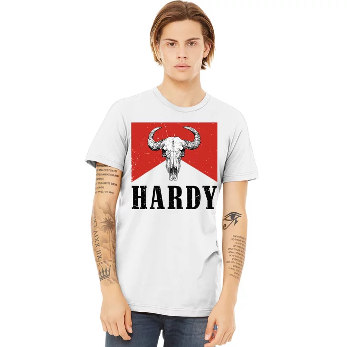 H.A.R.D.Y Last Name Family Western Style Premium T-Shirt