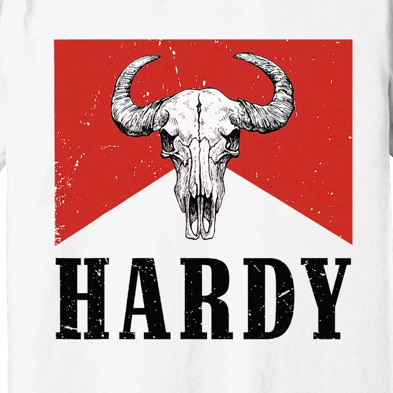 H.A.R.D.Y Last Name Family Western Style Premium T-Shirt