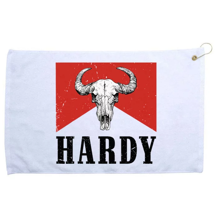 H.A.R.D.Y Last Name Family Western Style Grommeted Golf Towel