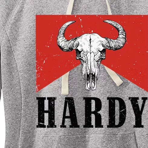 H.A.R...D.Y Last Name H.A.R.D.Y Family Western Style Women's Fleece Hoodie