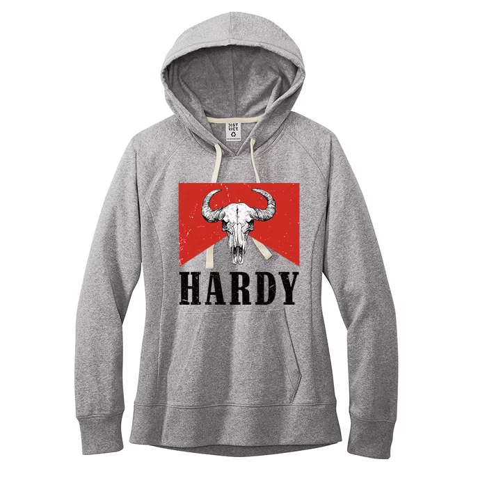 H.A.R...D.Y Last Name H.A.R.D.Y Family Western Style Women's Fleece Hoodie