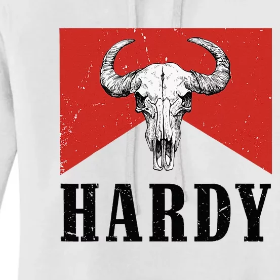 H.A.R...D.Y Last Name H.A.R.D.Y Family Western Style Women's Pullover Hoodie