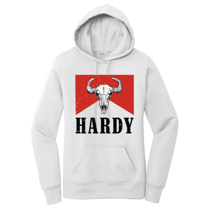 H.A.R...D.Y Last Name H.A.R.D.Y Family Western Style Women's Pullover Hoodie