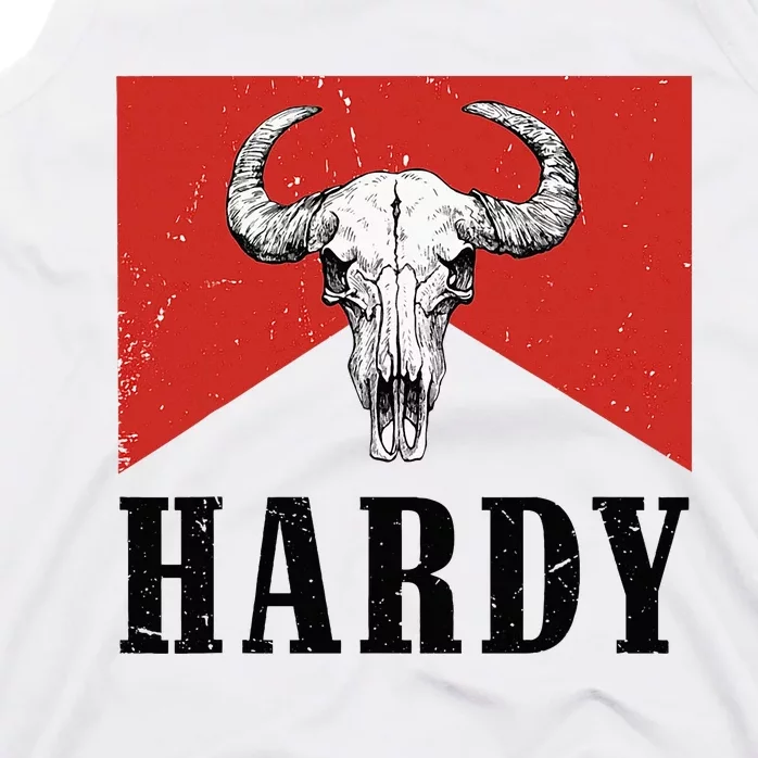 H.A.R...D.Y Last Name H.A.R.D.Y Family Western Style Tank Top