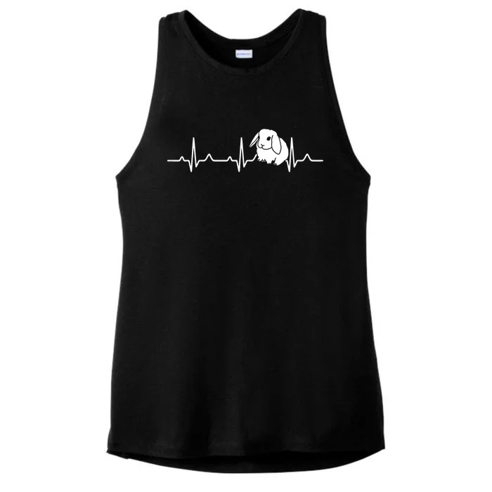 Holland Lop Netherland Dwarf Rabbit Lover Honey Bunny Mom Gift Ladies Tri-Blend Wicking Tank