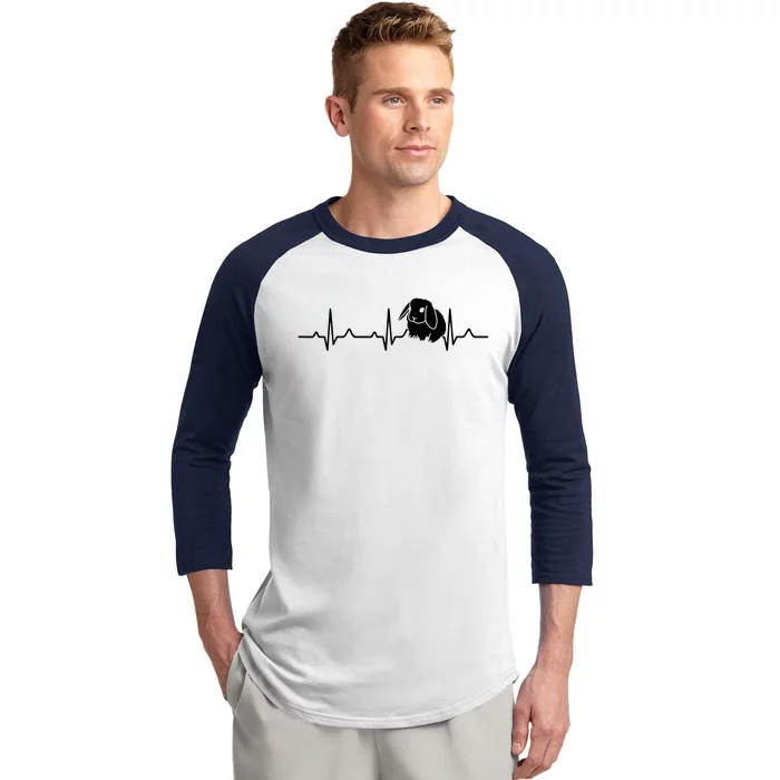 Holland Lop Netherland Dwarf Rabbit Lover Honey Bunny Mom Gift Baseball Sleeve Shirt