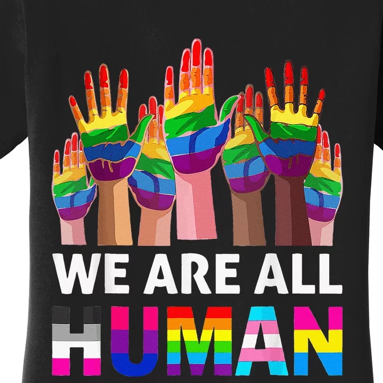 Human LGBT Pride Parade Women's T-Shirt