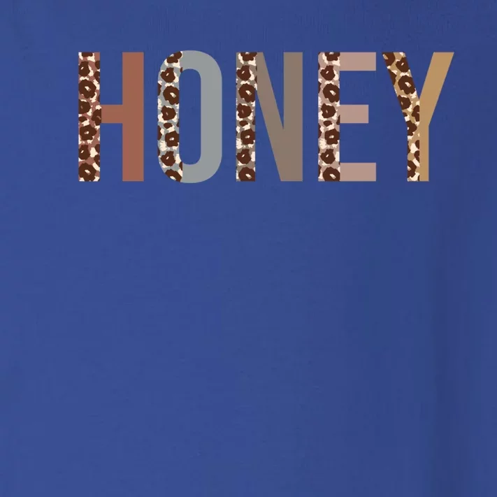 Honey Leopard Print Mom Cute Mothers Day Funny Grandma Gift Toddler Long Sleeve Shirt