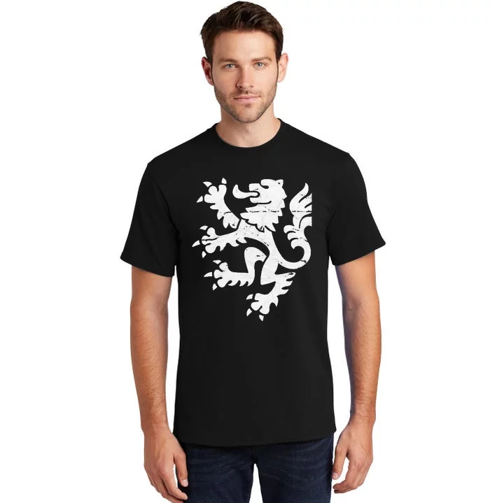 Holland Lion Retro Style Tall T-Shirt