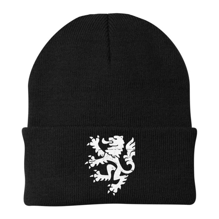 Holland Lion Retro Style Knit Cap Winter Beanie