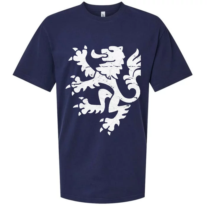 Holland Lion Retro Style Team Sueded Cloud Jersey T-Shirt