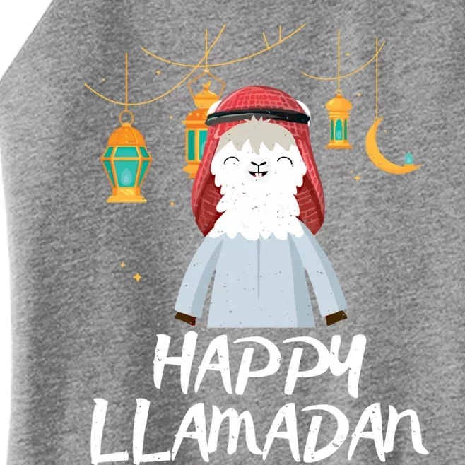 Happy Llamadan Ramadan Kareem Llama Lovers Gift Cool Gift Meaningful Gift Women’s Perfect Tri Rocker Tank