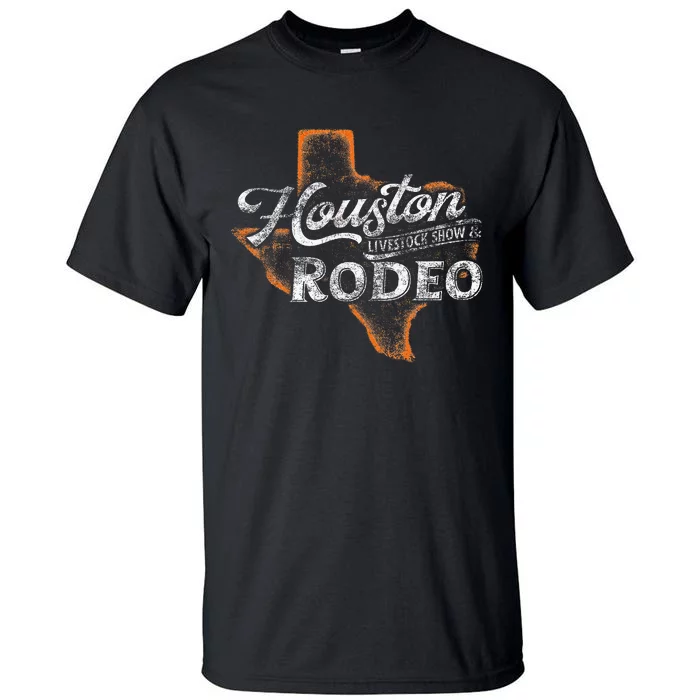 Houston Livestock  Rodeo S Western Aztec Tall T-Shirt