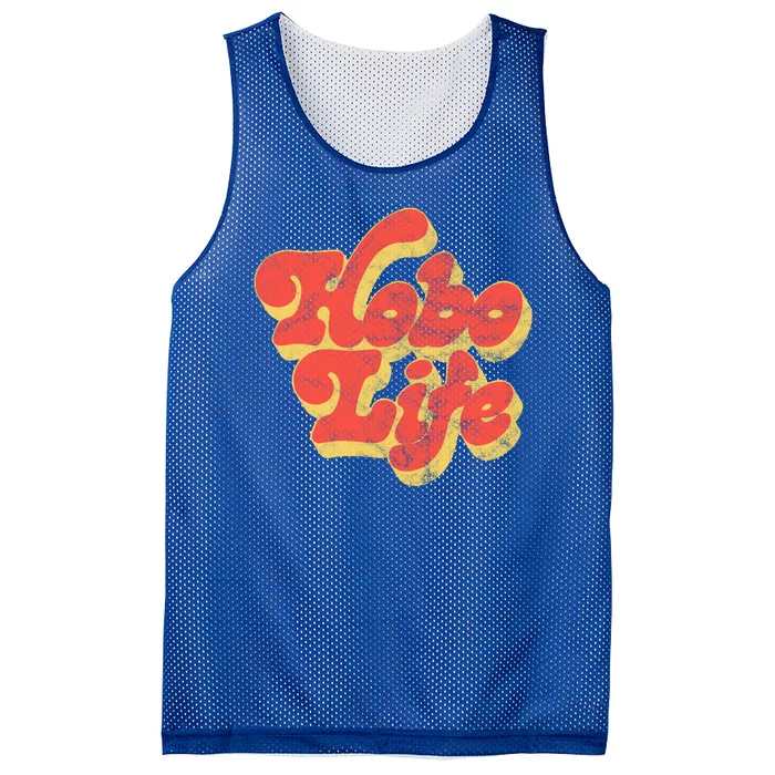 Hobo Life Retro Vintage Mesh Reversible Basketball Jersey Tank