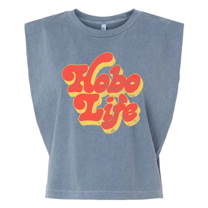 Hobo Life Retro Vintage Garment-Dyed Women's Muscle Tee