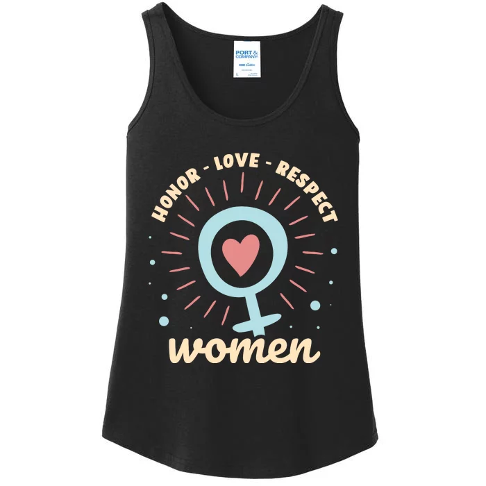 Honor Love Respect Ladies Essential Tank