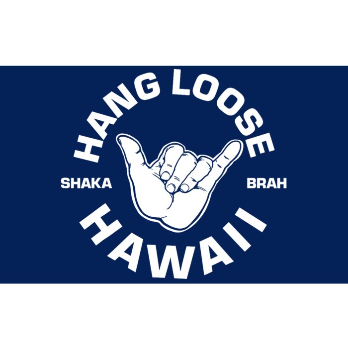 Hang Loose Shaka Brah funny Hang Loose Hawaiian Bumper Sticker