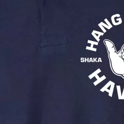 Hang Loose Shaka Brah funny Hang Loose Hawaiian Softstyle Adult Sport Polo