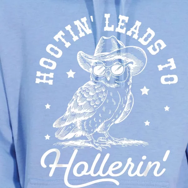 Hootin Leads To Hollerin Unisex Surf Hoodie