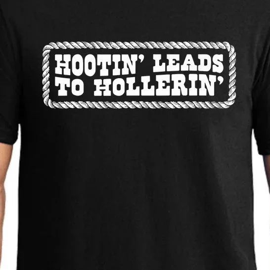 Hootin Leads To Hollerin Groovy Pajama Set