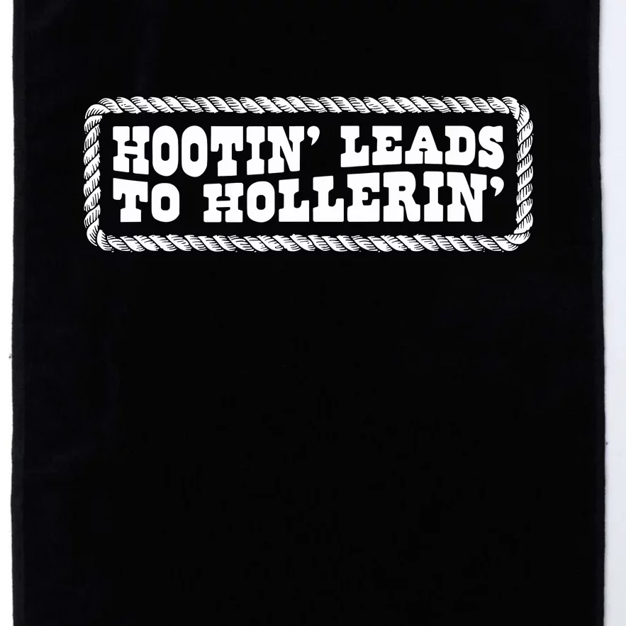 Hootin Leads To Hollerin Groovy Platinum Collection Golf Towel