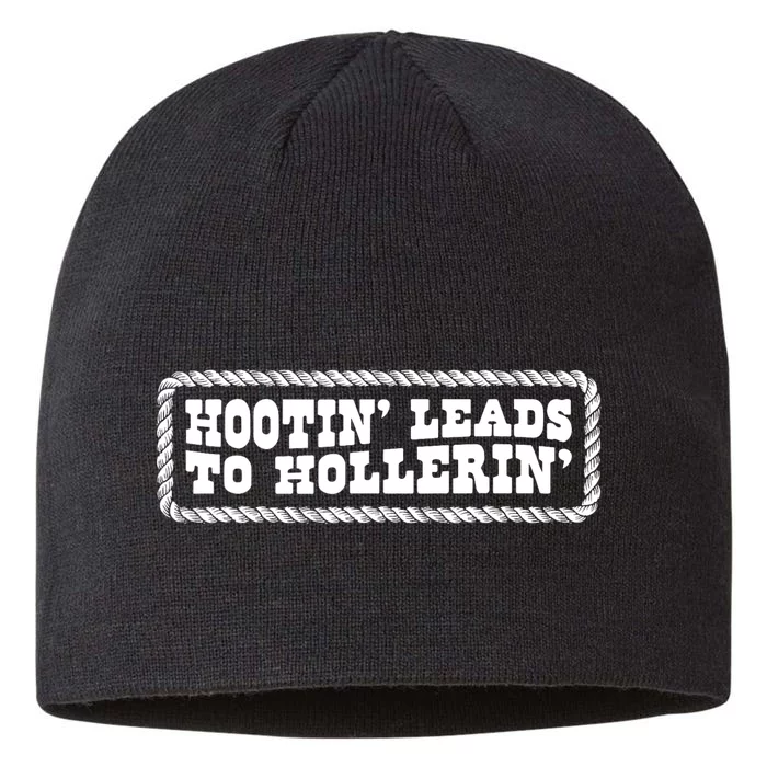 Hootin Leads To Hollerin Groovy 8 1/2in Sustainable Knit Beanie