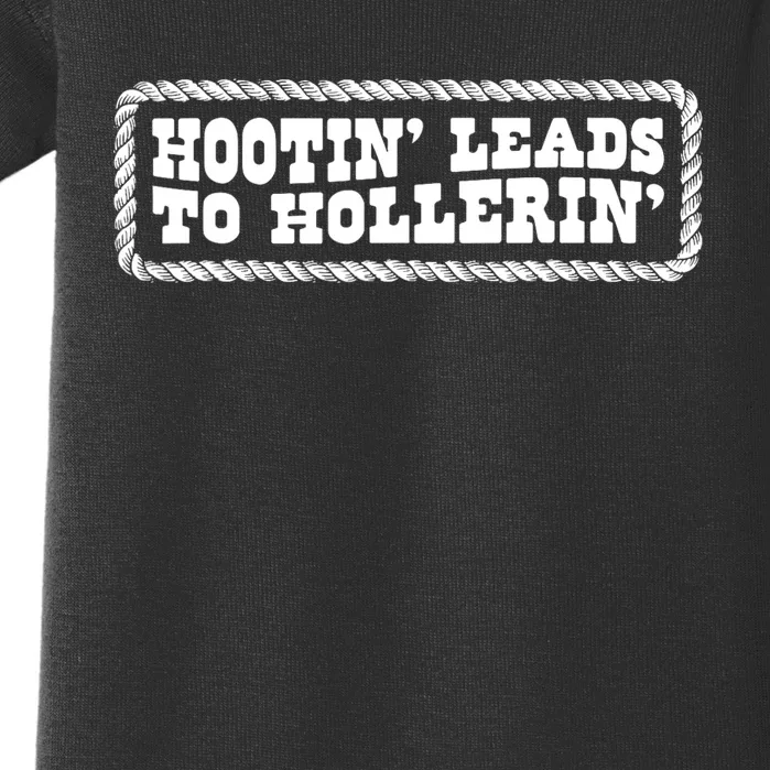 Hootin Leads To Hollerin Groovy Baby Bodysuit