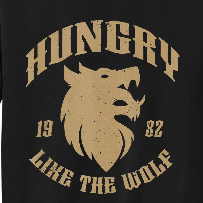 Hungry Like The Wolf Rio 80s Tall Sweatshirt