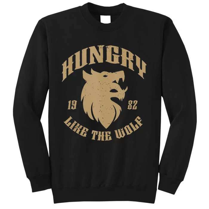 Hungry Like The Wolf Rio 80s Tall Sweatshirt