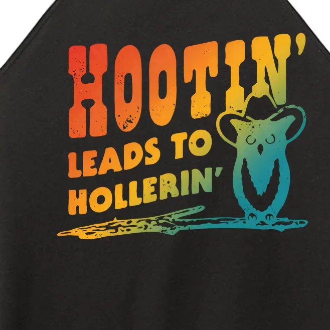 Hootin Leads To Hollerin Women’s Perfect Tri Rocker Tank