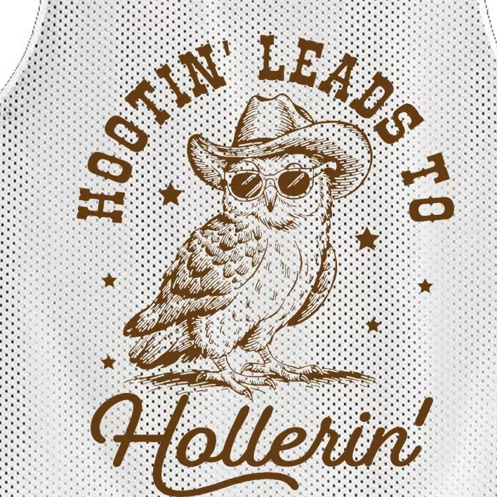 Hootin Leads To Hollerin Mesh Reversible Basketball Jersey Tank