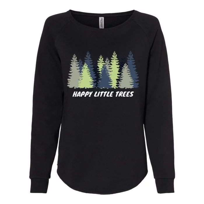 Happy Little Tree Earth Day Bob Style Gift Womens California Wash Sweatshirt