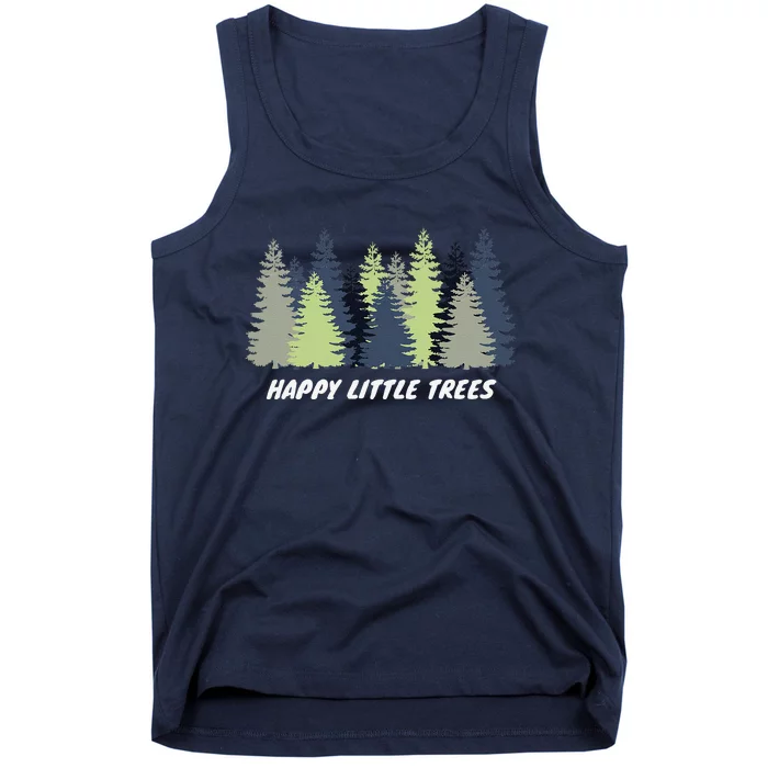 Happy Little Tree Earth Day Bob Style Gift Tank Top