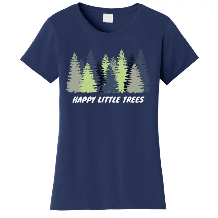 Happy Little Tree Earth Day Bob Style Gift Women's T-Shirt